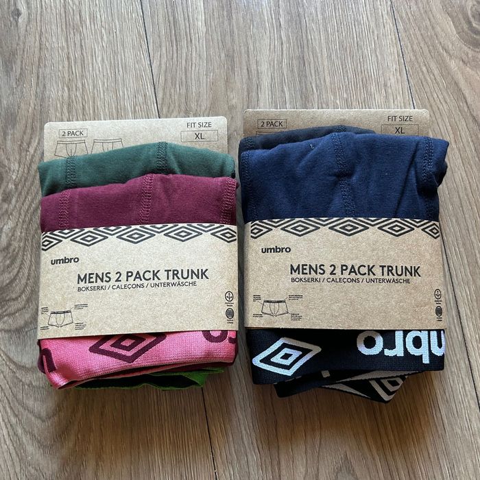 UMBRO bokserki XL 4 sztuk 2x 2-pack