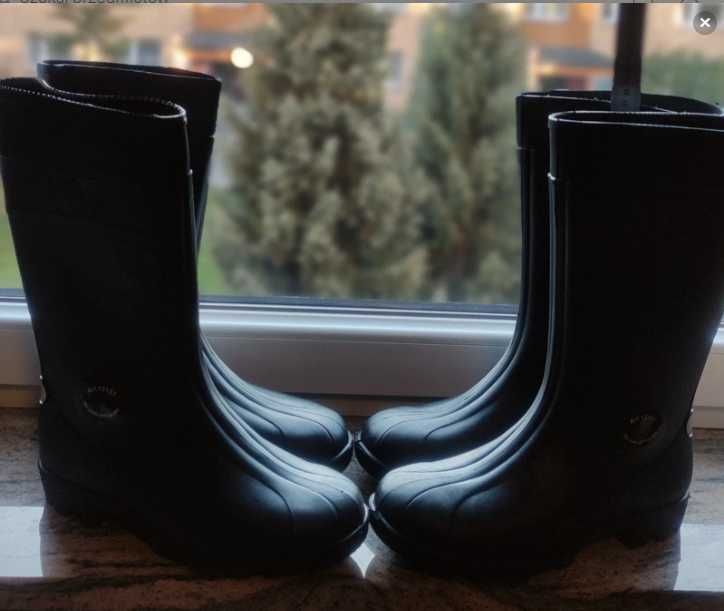 Buty Gumowe Wzmocnione Rozmiar 42  Gumiaki ze stalowym podnoskiem