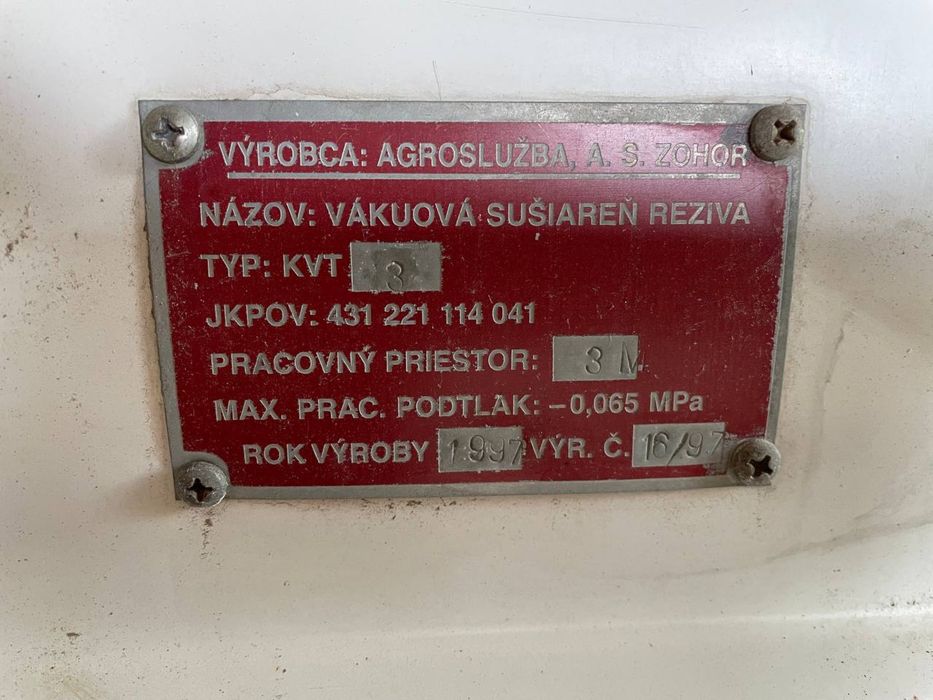 Вакуумная сушка  400 тыс гр