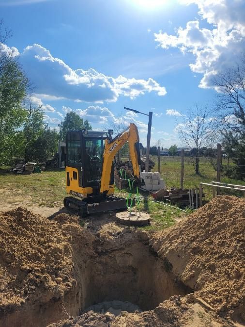 Usługi koparką i minikoparką