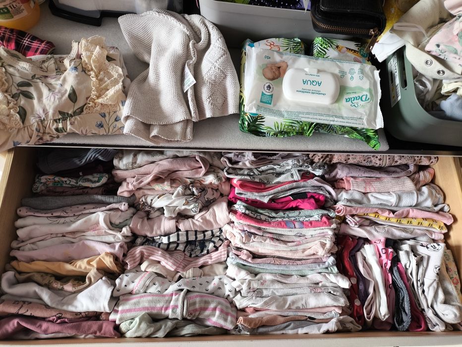 Wanienka składana rożek przewijak zestaw ubrań