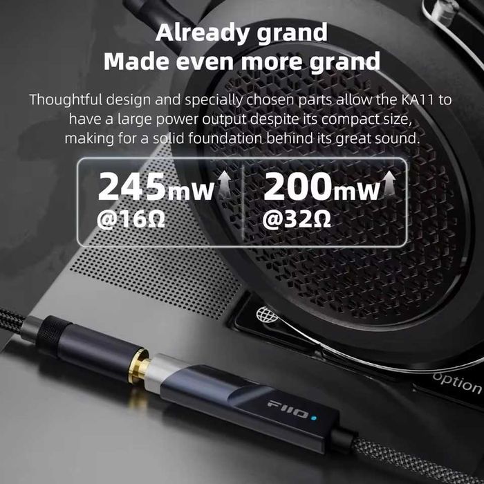⇒ ЦАП FiiO JadeAudio KA11 type-c