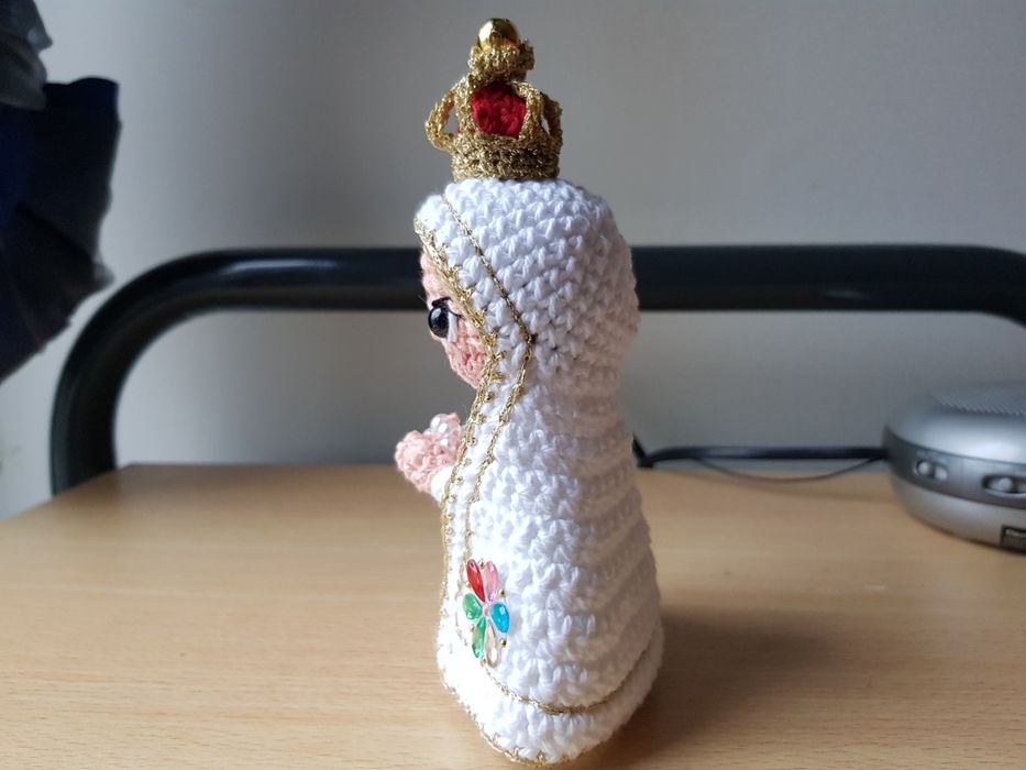 Amigurimi Nossa Senhora de Fátima