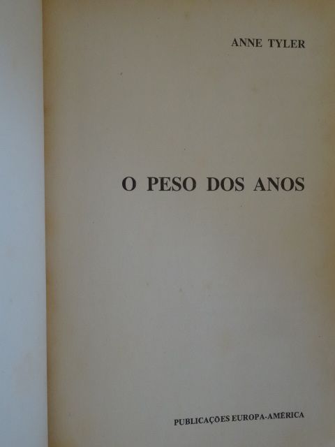 Anne Tyler - 3  Livros