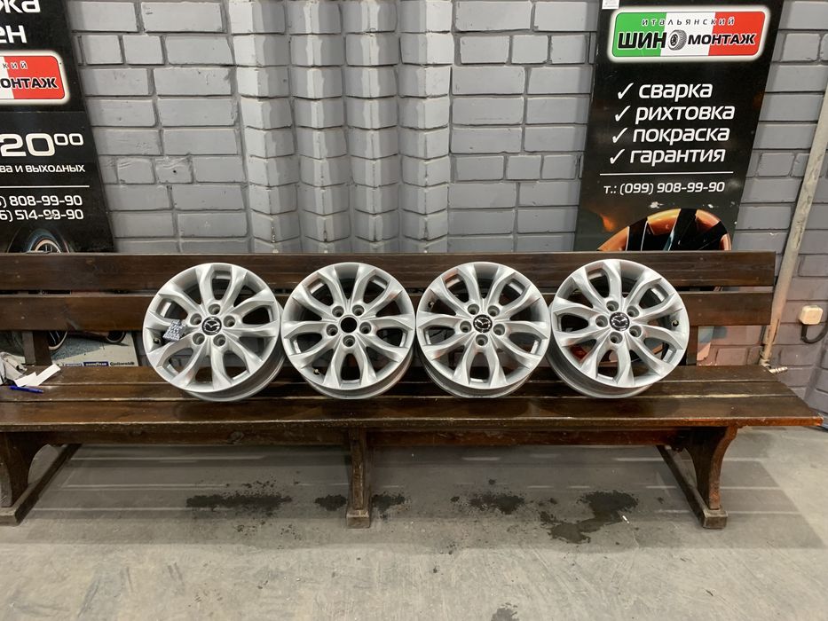 99 Оригинальные литые диски Mazda 3,5,6,cx-3 5/114.3 R16 et50