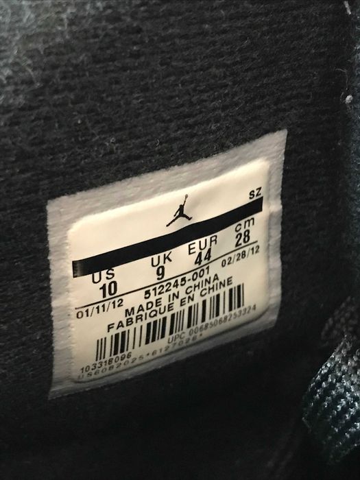 Buty Jordan Son of Marks Black Cement rozm. 44