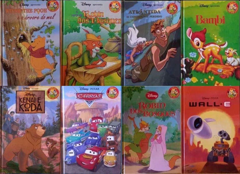Livros Clube do Livro Disney (ver descrição - 13 disponíveis)