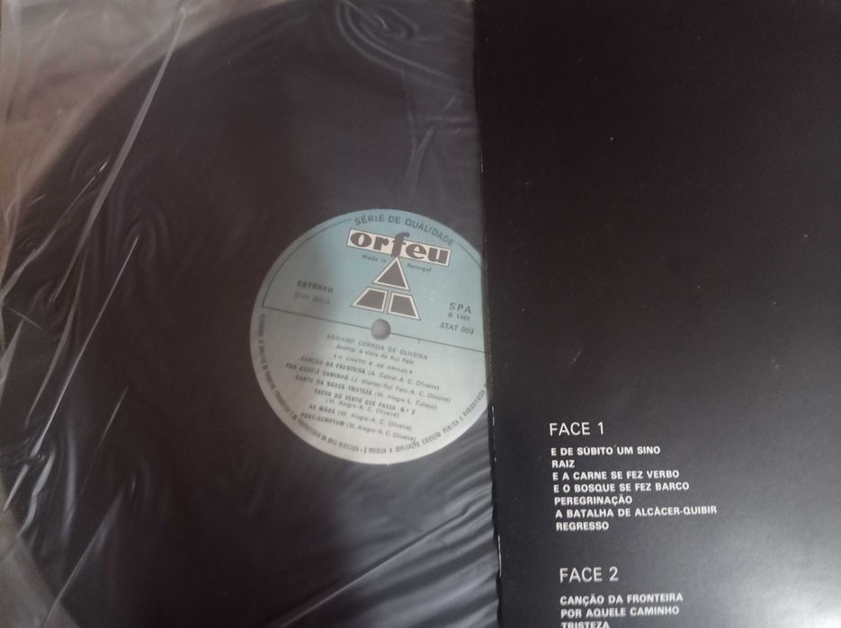 Adriano Correia de Oliveira LP Negociável