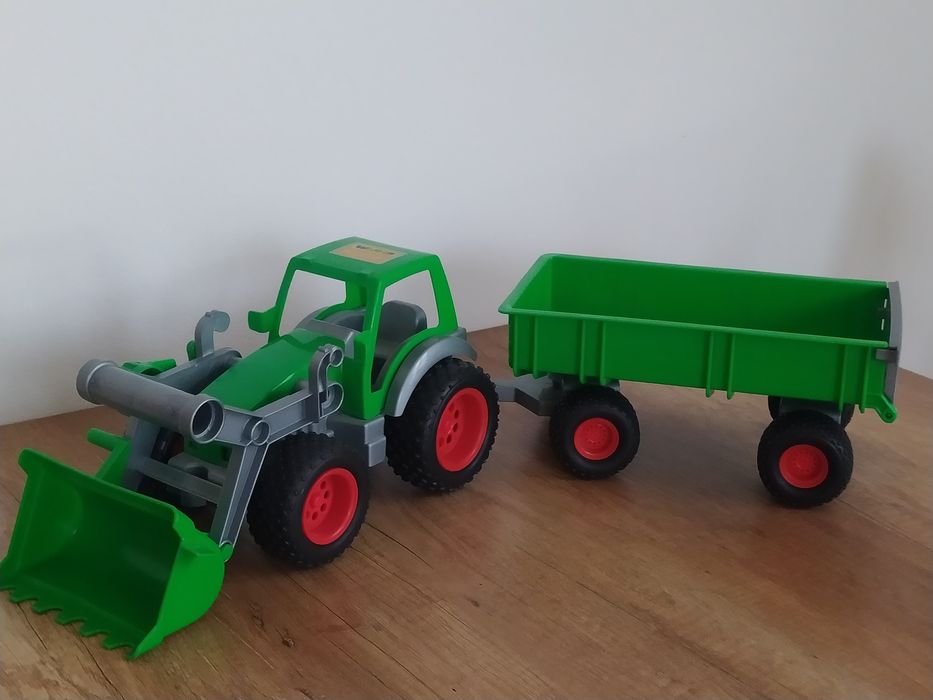 WAWER Traktor z turem, gumowe koła stan Bardzo Dobry