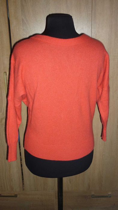 Next-  wełniany sweter z angorą  r; L