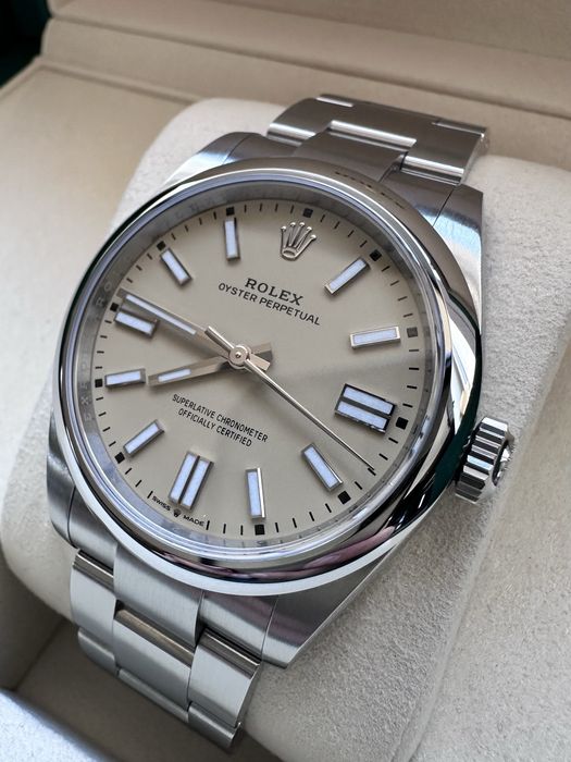 Rolex Oyster Perpetual 41 - Beige Dial - ref. 134300 - rocznik 2025 - W.Kruk (paragon), gwarancja