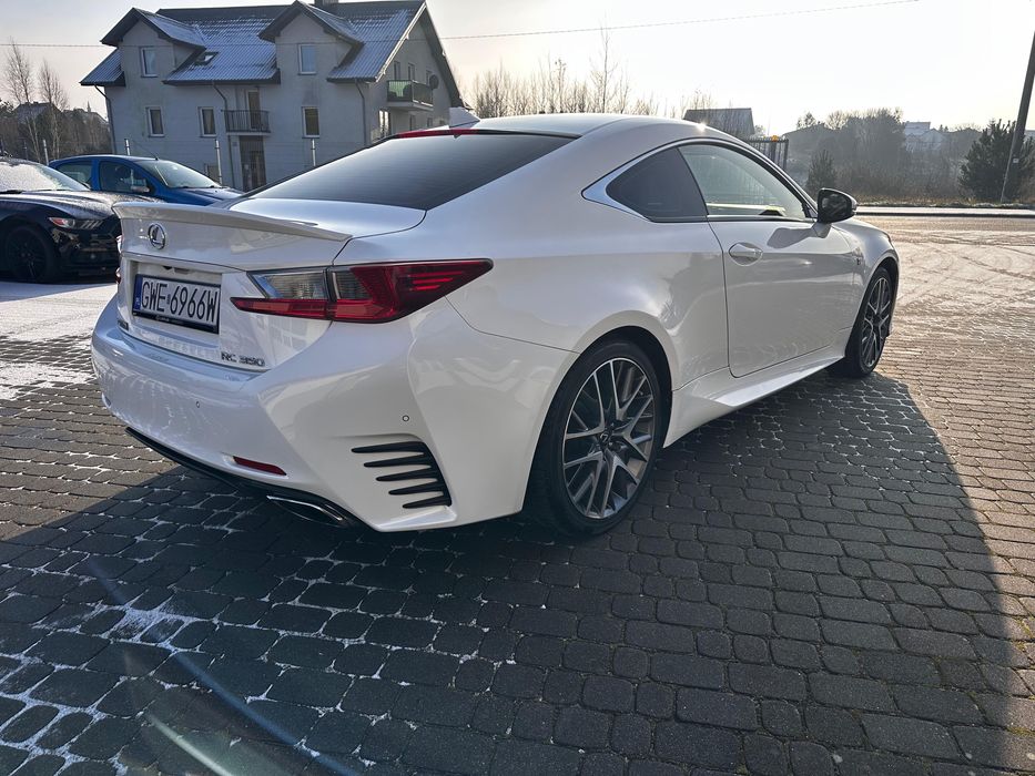 Lexus RC 350, RWD, F-sport, 8 biegow, zamiana