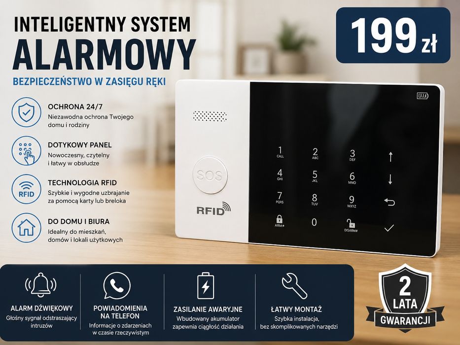 Inteligentny system alarmowy