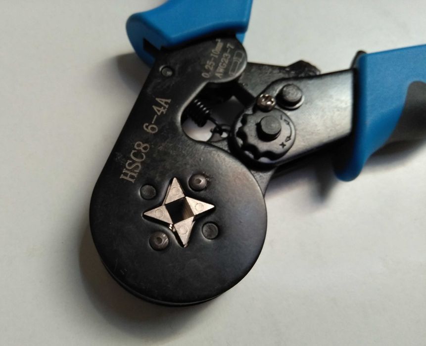 Alicate de cravar conector fio elétrico, ferramenta multifuncional