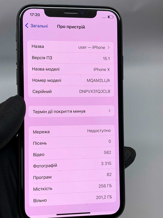 Apple Iphone X 256gb NEVERLOCK