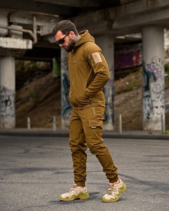 Тактичний костюм софтшел Oblivion кайот/военный костюм демисезон