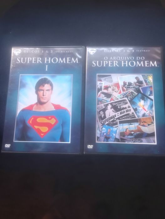 Super Homem 4 DVD's