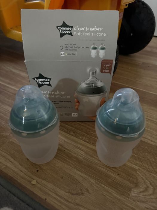 Новые сменные соски на бутылочки Tommee Tippee MAM 0+ 2+ 3+ 4+ 6+