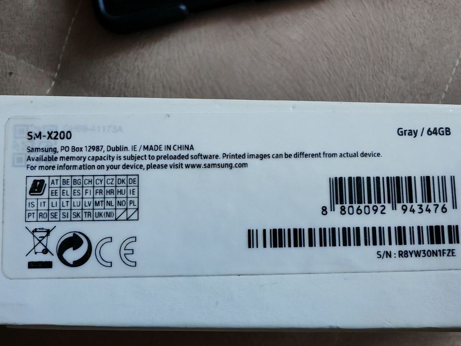 Tablet Galaxy Tab A8 plus etui
