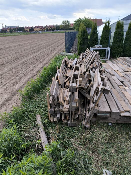 Drewno po budowie oddam za darmo