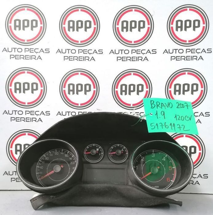 Quadrante Fiat Bravo 2007 1.9 Mjet referência 51761172.