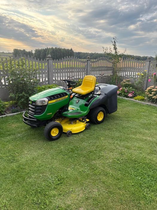 Kosiarka traktorek John Deere X155R 18 KM V2 Hydro