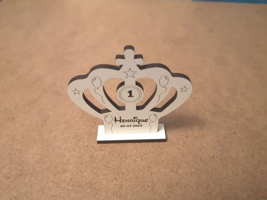 Lembrança de aniversário batizado e comunhão personalizada