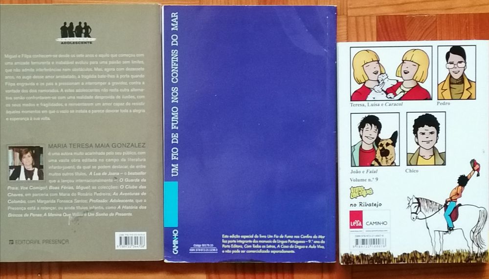 3 Livros 5€/cada