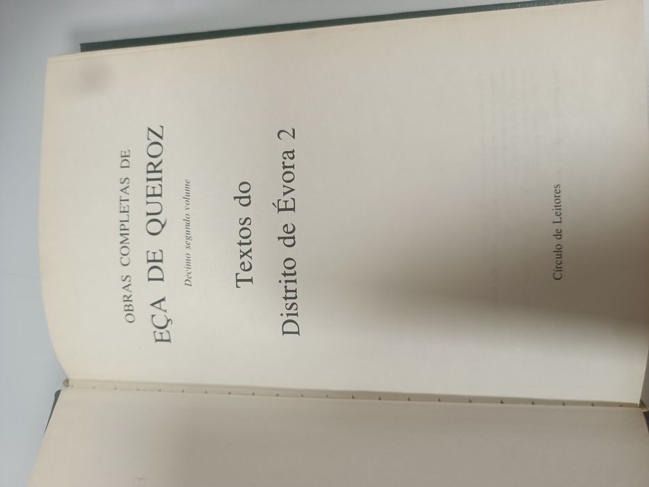 Vendo Livro de Eça de Queirós - Textos do Distrito de Évora 2