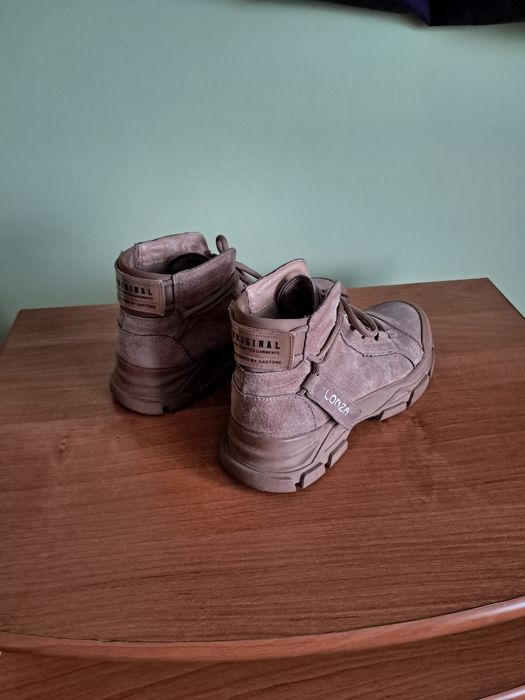 Черевики жіночі замша/шкіра Lonza