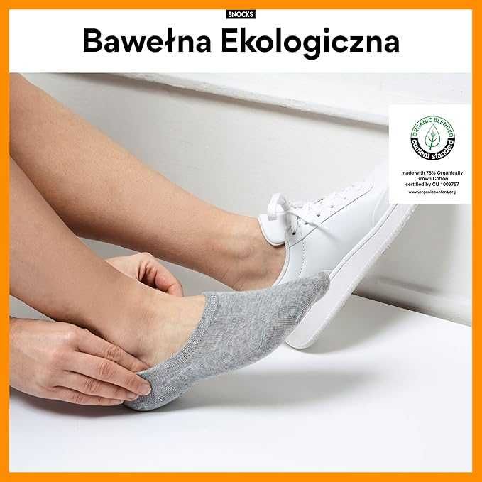 Nowe skarpety/ skarpetki / stopki / białe / 2 pary / R-39-42 !ska2-k!