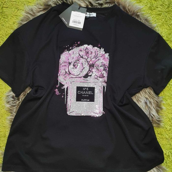 Футболка туника оверсайз  chanel dutti cos