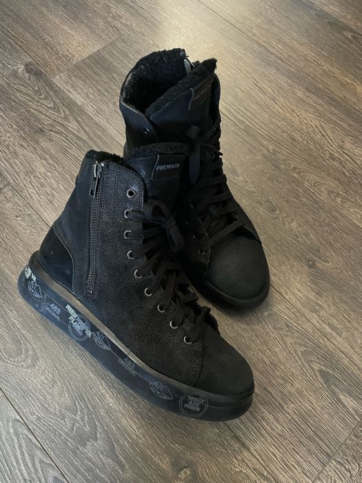 Premiata женские ботинки на меху, оригинал