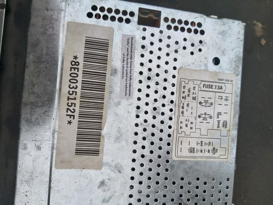 Radio Audi a4 b7 chorus