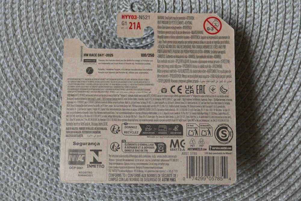 Hot Wheels autko "Resorak" PORSCHE 904 CARRERA GTS edycja 2025r.