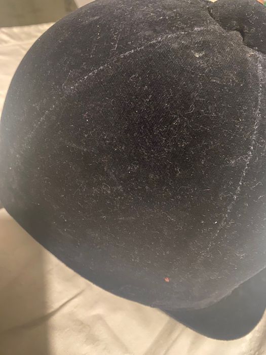 Toque equitação em veludo 58