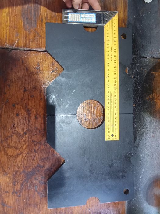 Наставки,плити,плиты с вырезом для распресовки валов для гидропреса