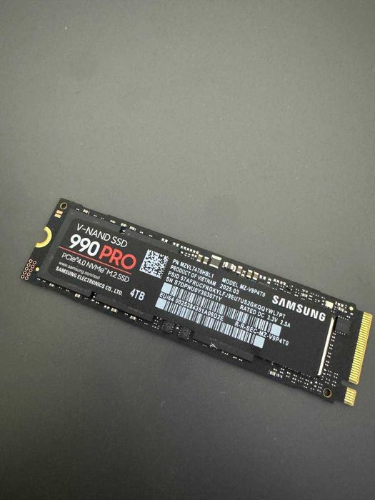【中古良品】Samsung 990 PRO 2TB NVMe M.2 SSD Samsung SSD 990 PRO 2TB, M.2 2280 / M-Key / PCIe 4.0 x4 (MZ