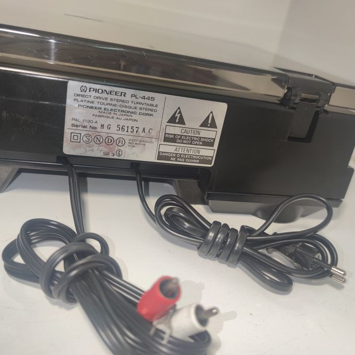 Gira disco - Pioneer PL-445 m como novo