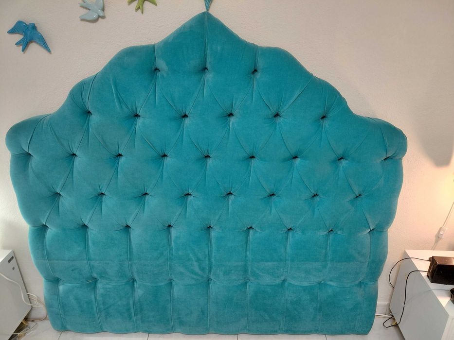 Cabeceira para cama de casal em capitonê