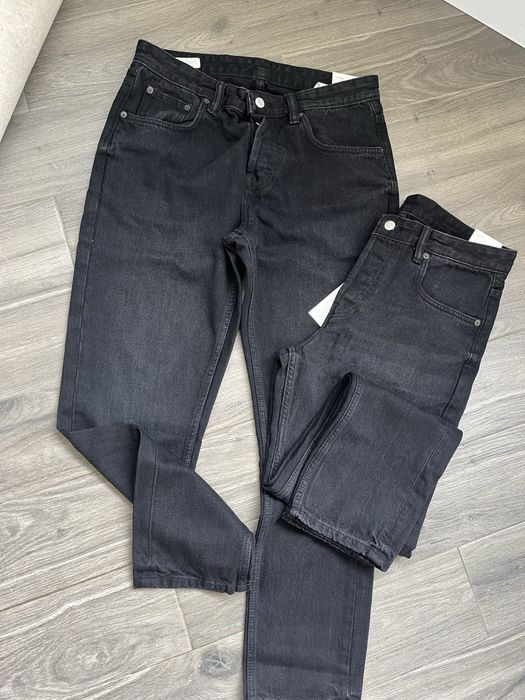 Zara джинси чорні чоловічі М 900