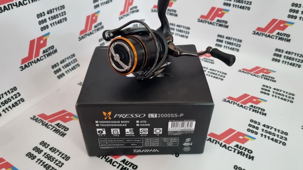 Катушка Daiwa 21 Presso LT (Soare, Luvias, Complex, Vanquish)