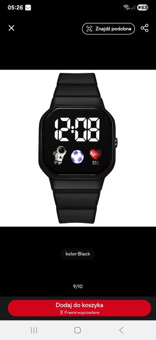 Witam sprzedał ładny zegarek dla kobiet