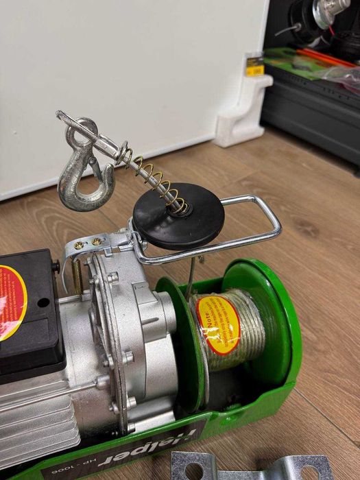 Тельфер електричний 300/600 кг 12 м Helper HP-1006 Лебідка електрична