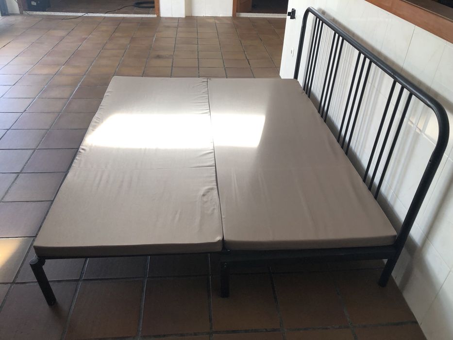 Cama de solteiro / casal Extensivel em ferro