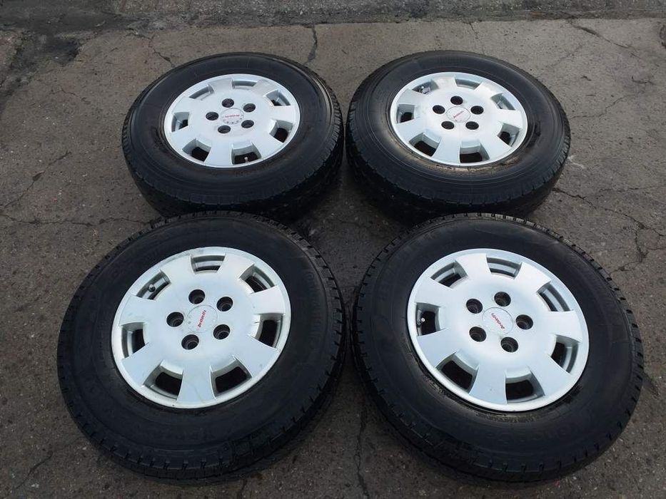 Koła Felgi Aluminiowe z oponami R 16C Fiat Ducato Kamper