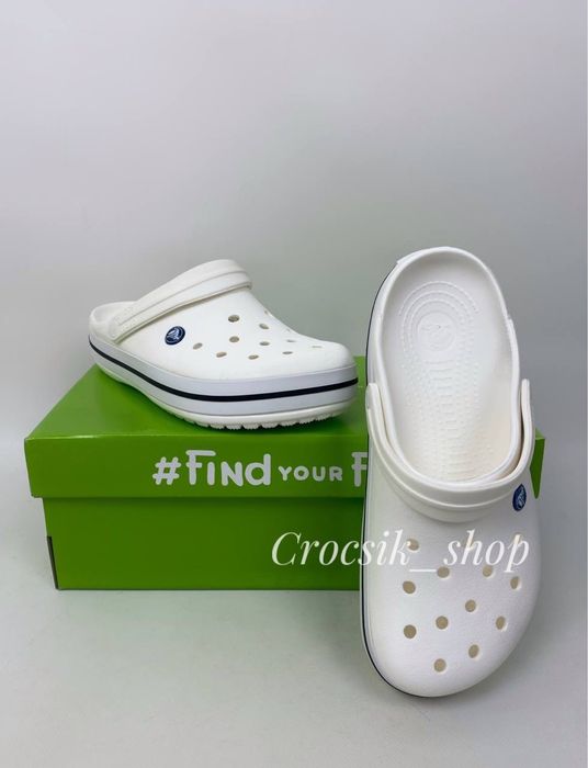 Чоловічі стильні крокси сабо crocs Crocband