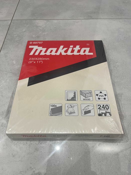 Papier ścierny Makita 230x280mm 100 arkuszy