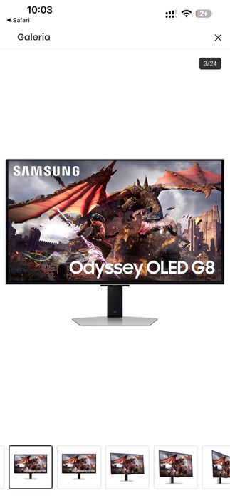 Monitor Gammingowy Samsung Odyssey G8 32 4K