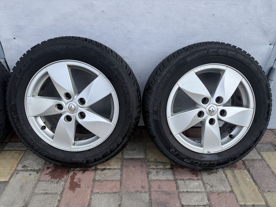 Диски Renault Megane3 Scenic3 Титани Резина 205/60/16 Скаты в сборе колеса